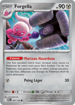 Carte Pokémon Forgella 097/132 - Méga-Évolution - Commune
