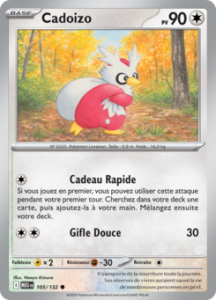 Carte Pokémon Cadoizo 105/132 - Méga-Évolution - Commune