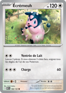 Carte Pokémon Écrémeuh 106/132 - Méga-Évolution - Commune