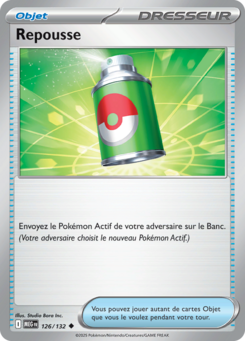 Carte Pokémon Repousse 126/132 - Méga-Évolution - Peu commune