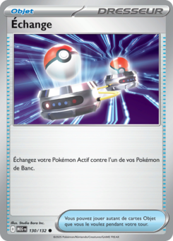 Carte Pokémon Échange 130/132 - Méga-Évolution - Commune