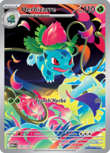 Carte Pokémon Herbizarre 134/132 - Méga-Évolution - Ultra Rare