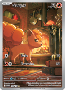 Carte Pokémon Goupix 138/132 - Méga-Évolution - Ultra Rare