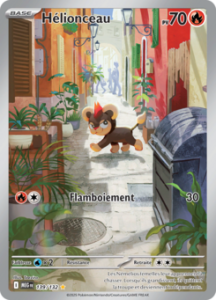 Carte Pokémon Hélionceau 139/132 - Méga-Évolution - Ultra Rare