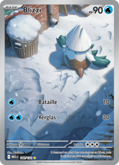 Carte Pokémon Blizzi 140/132 - Méga-Évolution - Ultra Rare