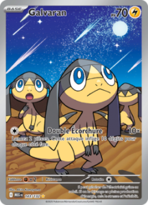 Carte Pokémon Galvaran 143/132 - Méga-Évolution - Ultra Rare