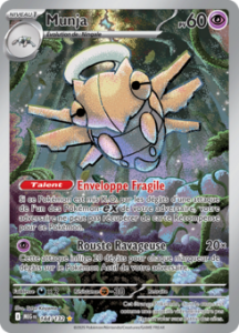 Carte Pokémon Munja 144/132 - Méga-Évolution - Ultra Rare