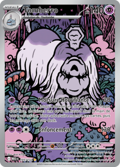Carte Pokémon Tomberro 145/132 - Méga-Évolution - Ultra Rare