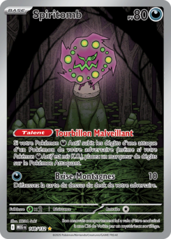 Carte Pokémon Spiritomb 148/132 - Méga-Évolution - Ultra Rare
