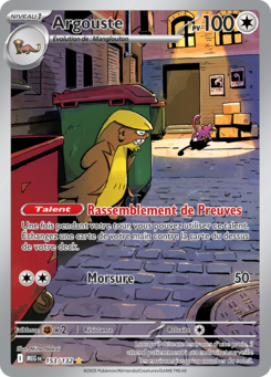 Carte Pokémon Argouste 153/132 - Méga-Évolution - Ultra Rare