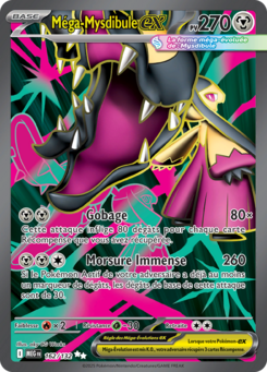 Carte Pokémon Méga-Mysdibule ex 162/132 - Méga-Évolution - Ultra Rare