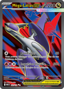 Carte Pokémon Méga-Latias ex 163/132 - Méga-Évolution - Ultra Rare