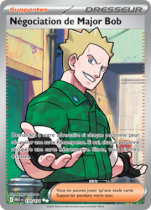 Carte Pokémon Négociation de Major Bob 170/132 - Méga-Évolution - Ultra Rare
