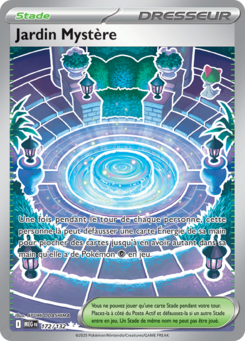 Carte Pokémon Jardin Mystère 172/132 - Méga-Évolution - Ultra Rare