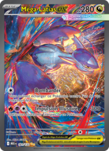 Carte Pokémon Méga-Latias ex 181/132 - Méga-Évolution - Ultra Rare