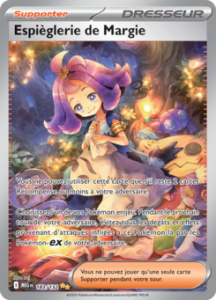 Carte Pokémon Espièglerie de Margie 183/132 - Méga-Évolution - Ultra Rare
