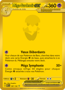 Carte Pokémon Méga-Gardevoir ex 187/132 - Méga-Évolution - Ultra Rare