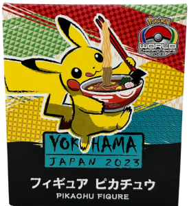 Figurine Pikachu YOKOHAMA Japon World Championships 2023 Pokémon Center