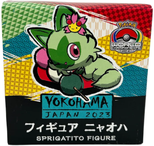 Figurine Poussacha YOKOHAMA Japon World Championships 2023 Pokémon Center