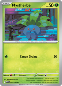 Carte Pokémon Mystherbe 001/094 - Méga-Évolution Flammes Fantasmagoriques - Commune