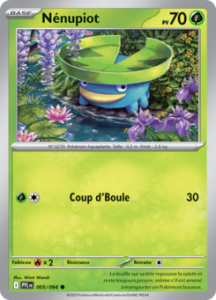 Carte Pokémon Nénupiot 005/094 - Méga-Évolution Flammes Fantasmagoriques - Commune