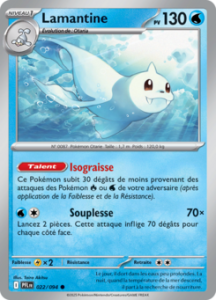 Carte Pokémon Lamantine 022/094 - Méga-Évolution Flammes Fantasmagoriques - Commune