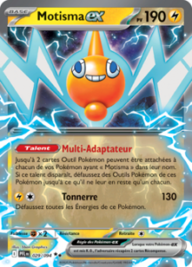 Carte Pokémon Motisma ex 029/094 - Méga-Évolution Flammes Fantasmagoriques - Ultra Rare
