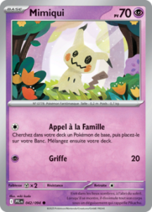 Carte Pokémon Mimiqui 042/094 - Méga-Évolution Flammes Fantasmagoriques - Commune