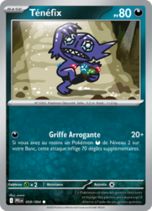 Carte Pokémon Ténéfix 059/094 - Méga-Évolution Flammes Fantasmagoriques - Commune