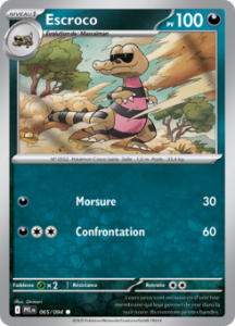 Carte Pokémon Escroco 065/094 - Méga-Évolution Flammes Fantasmagoriques - Commune