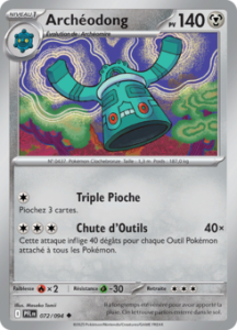 Carte Pokémon Archéodong 072/094 - Méga-Évolution Flammes Fantasmagoriques - Peu commune