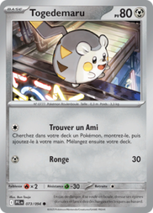 Carte Pokémon Togedemaru 073/094 - Méga-Évolution Flammes Fantasmagoriques - Commune