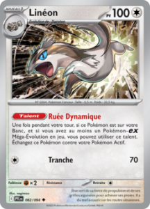 Carte Pokémon Linéon 082/094 - Méga-Évolution Flammes Fantasmagoriques - Peu commune