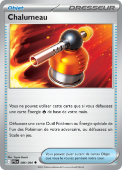 Carte Pokémon Chalumeau 086/094 - Méga-Évolution Flammes Fantasmagoriques - Peu commune