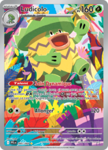 Carte Pokémon Ludicolo 095/094 - Méga-Évolution Flammes Fantasmagoriques - Ultra Rare