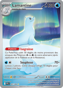 Carte Pokémon Lamantine 097/094 - Méga-Évolution Flammes Fantasmagoriques - Ultra Rare
