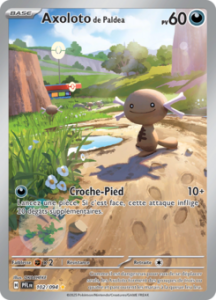 Carte Pokémon Axoloto de Paldea 102/094 - Méga-Évolution Flammes Fantasmagoriques - Ultra Rare