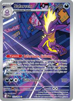 Carte Pokémon Salarsen 103/094 - Méga-Évolution Flammes Fantasmagoriques - Ultra Rare
