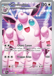 Carte Pokémon Grodoudou 105/094 - Méga-Évolution Flammes Fantasmagoriques - Ultra Rare