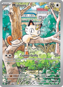 Carte Pokémon Miaouss 106/094 - Méga-Évolution Flammes Fantasmagoriques - Ultra Rare