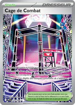 Carte Pokémon Cage de Combat 116/094 - Méga-Évolution Flammes Fantasmagoriques - Ultra Rare