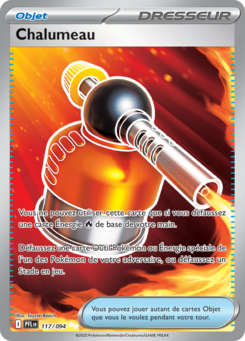 Carte Pokémon Chalumeau 117/094 - Méga-Évolution Flammes Fantasmagoriques - Ultra Rare