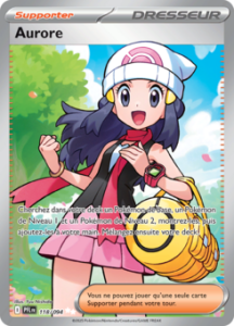 Carte Pokémon Aurore 118/094 - Méga-Évolution Flammes Fantasmagoriques - Ultra Rare