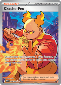 Carte Pokémon Crache-Feu 119/094 - Méga-Évolution Flammes Fantasmagoriques - Ultra Rare