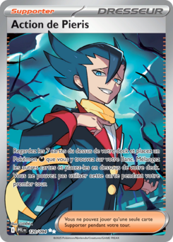 Carte Pokémon Action de Pieris 120/094 - Méga-Évolution Flammes Fantasmagoriques - Ultra Rare