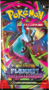 Booster Pokémon Flammes Fantasmagoriques ME02 (Illustration Aléatoire)