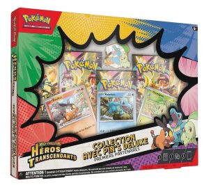 Coffret ME 2.5 – Héros Transcendants - Collection avec pin’s Deluxe Premiers Partenaires