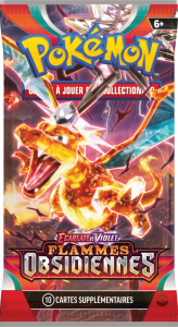 Booster Pokémon Flammes Obsidiennes EV03 (Illustration Aléatoire)