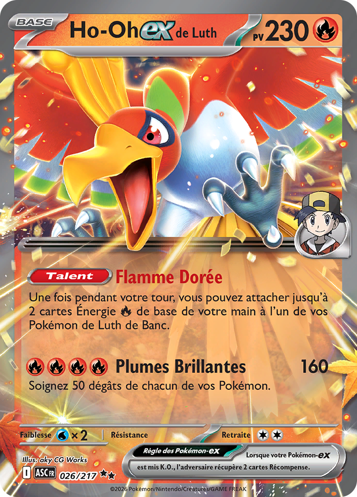 Ho-Oh ex de Luth -  -  - Ultra Rare