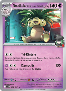 Noadkoko de la Team Rocket -  -  - Rare